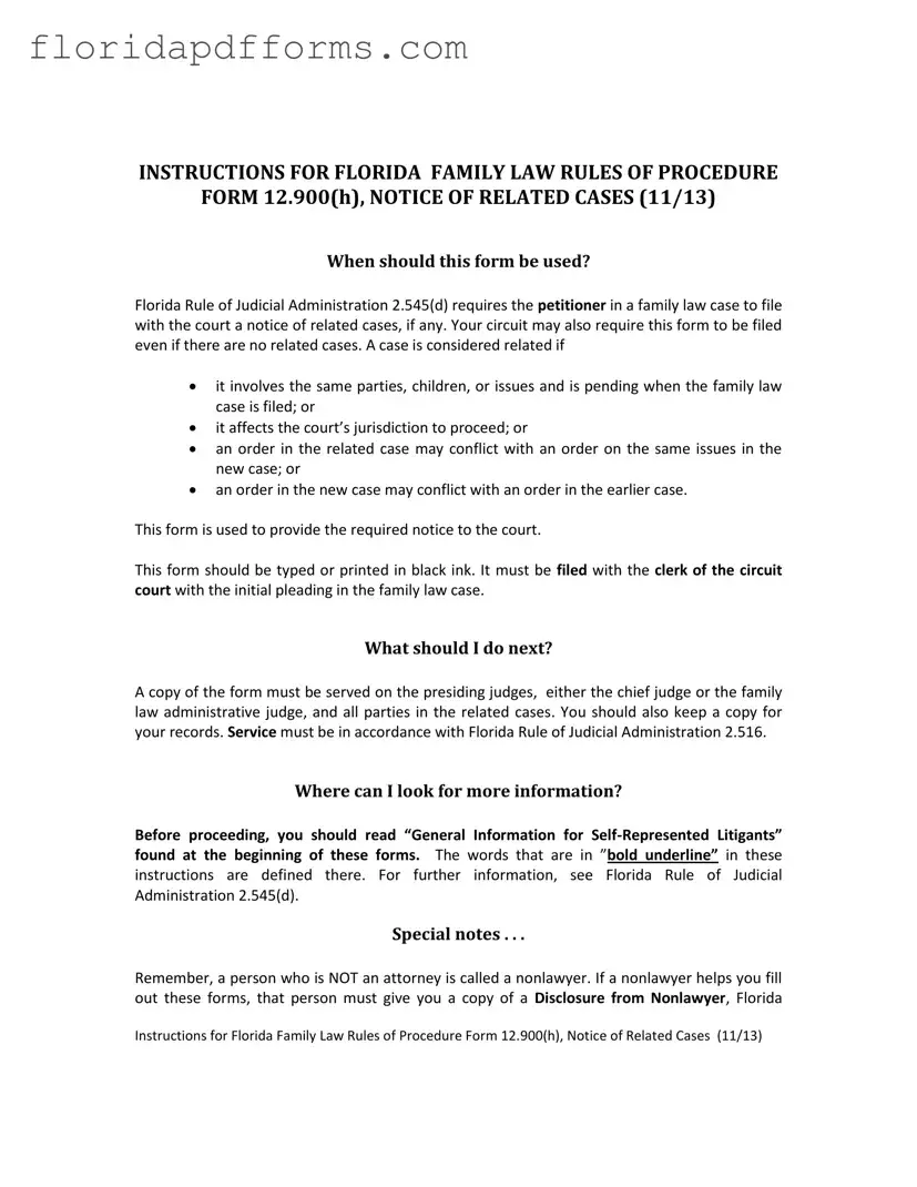 Fill in Your Florida Procedure Form
