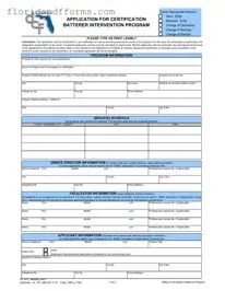 Fill in Your Florida Cf 831 Form
