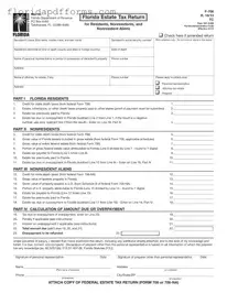 Fill in Your Florida F 706 Form